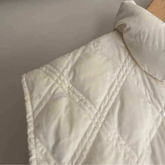 Moncler Vintage Cream Down Jacket Vest - Picture 7 of 13